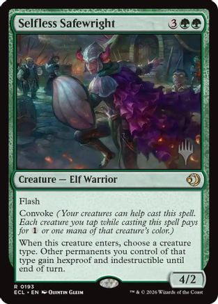 Selfless Safewright  [Promo Pack: Lorwyn Eclipsed]