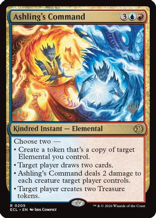 Ashling's Command  [Promo Pack: Lorwyn Eclipsed] Foil