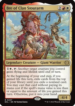 Bre of Clan Stoutarm  [Promo Pack: Lorwyn Eclipsed]