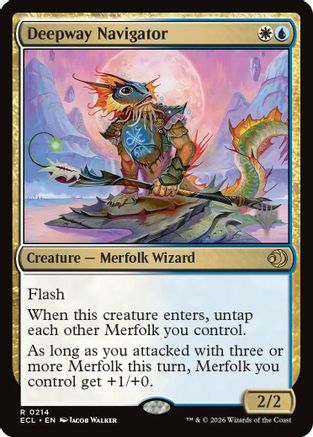 Deepway Navigator  [Promo Pack: Lorwyn Eclipsed] Foil