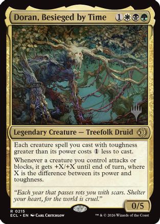 Doran, Besieged by Time  [Promo Pack: Lorwyn Eclipsed]