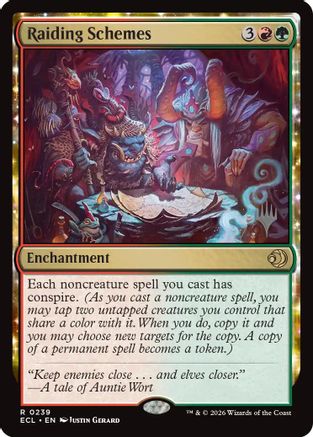Raiding Schemes  [Promo Pack: Lorwyn Eclipsed] Foil