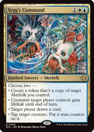 Sygg's Command  [Promo Pack: Lorwyn Eclipsed] Foil