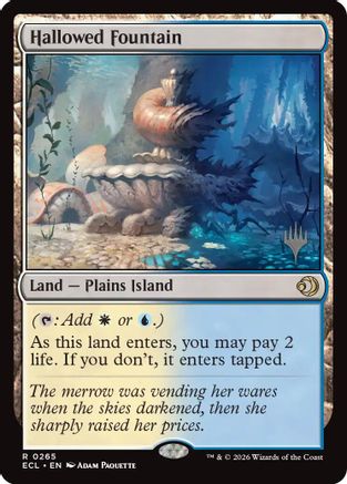 Hallowed Fountain  [Promo Pack: Lorwyn Eclipsed]