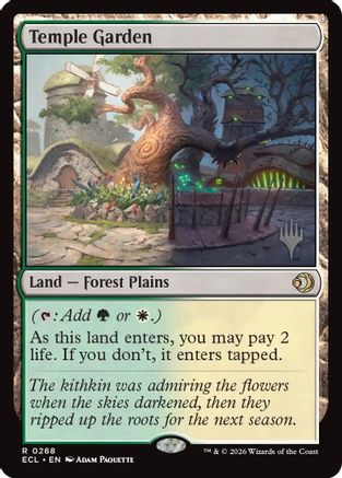 Temple Garden  [Promo Pack: Lorwyn Eclipsed]