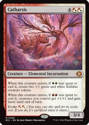 Catharsis  [Promo Pack: Lorwyn Eclipsed] Foil