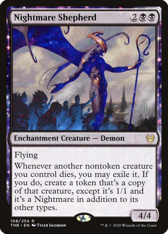 Nightmare Shepherd (Promo Pack) [Theros Beyond Death Promos] Foil