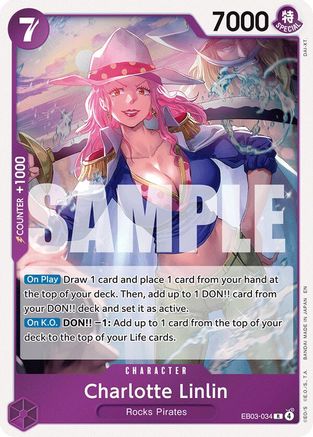 Charlotte Linlin (EB03-034) - [Extra Booster: One Piece Heroines Edition] Foil
