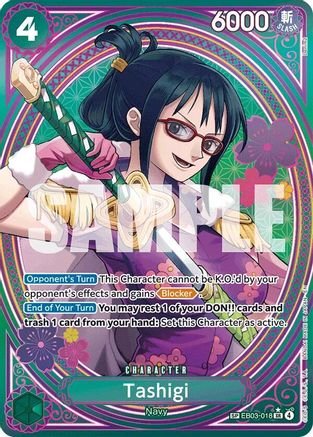 Tashigi (SP) (EB03-018) - [Extra Booster: One Piece Heroines Edition] Foil