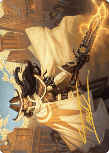 Omenport Vigilante // Omenport Vigilante  [Outlaws of Thunder Junction Art Series] (Borderless)