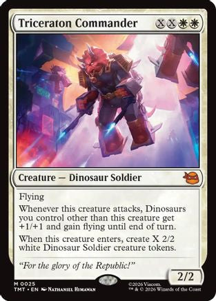Triceraton Commander  [Teenage Mutant Ninja Turtles] Foil