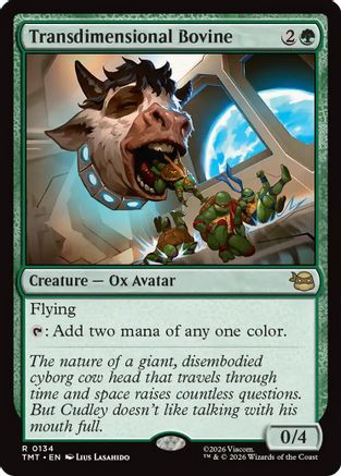 Transdimensional Bovine  [Teenage Mutant Ninja Turtles] Foil