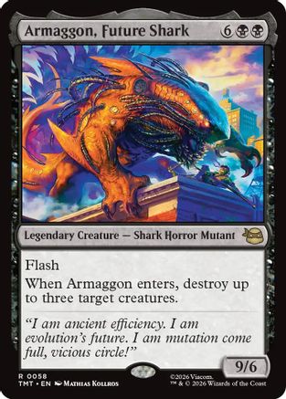 Armaggon, Future Shark  [Teenage Mutant Ninja Turtles] Foil