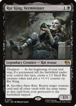 Rat King, Verminister  [Teenage Mutant Ninja Turtles] Foil