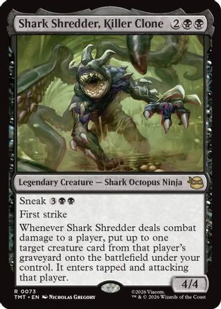 Shark Shredder, Killer Clone  [Teenage Mutant Ninja Turtles] Foil