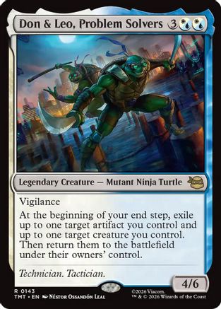 Don & Leo, Problem Solvers  [Teenage Mutant Ninja Turtles] Foil