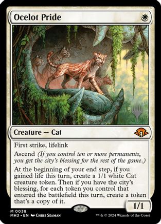 Ocelot Pride  [Promo Pack: Lorwyn Eclipsed] Foil