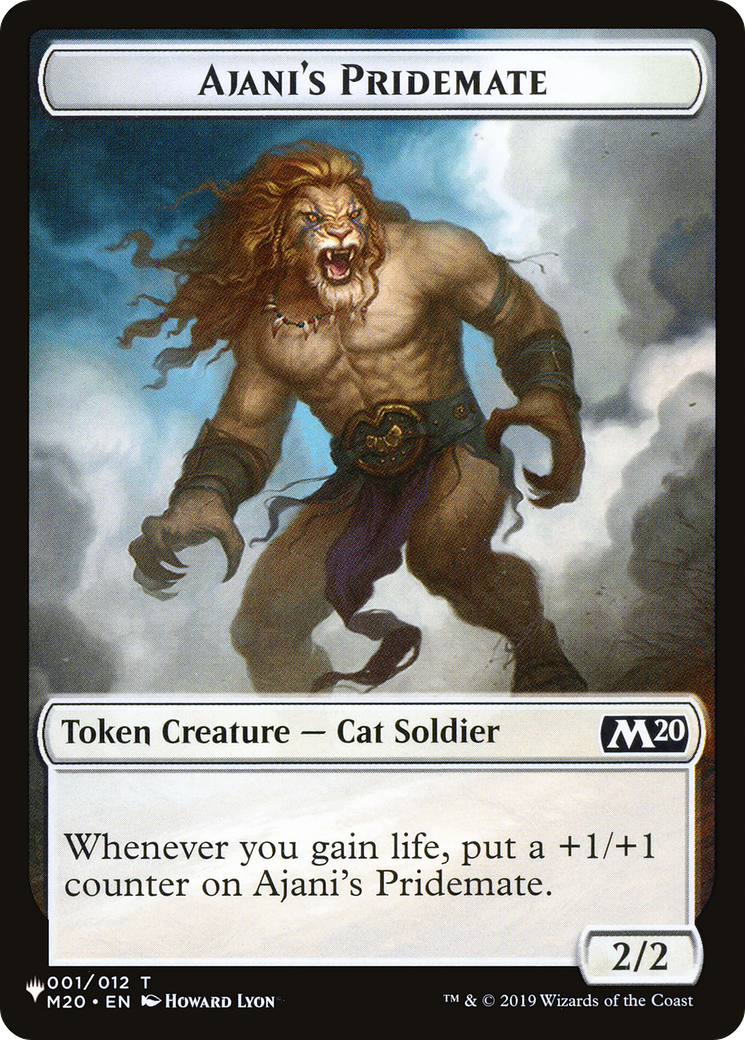 Ajani's Pridemate  [The List]