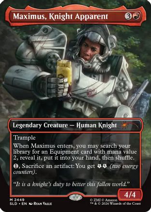 Maximus, Knight Apparent  [Secret Lair Drop Series] Foil