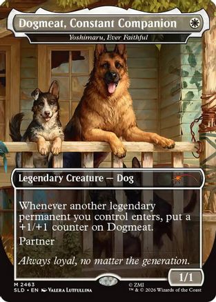 Dogmeat, Constant Companion - Yoshimaru, Ever Faithful  [Secret Lair Drop Series]