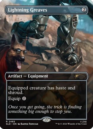 Lightning Greaves (2465)  [Secret Lair Drop Series]