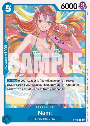 Nami (Heroines Battle Pack) (P-112) - [One Piece Promotion Cards]