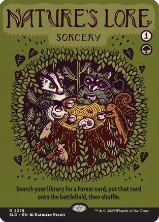 Nature's Lore (2278)  [Secret Lair Drop Series] Foil