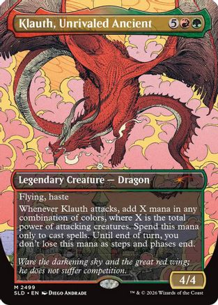 Klauth, Unrivaled Ancient  [Secret Lair Drop Series]