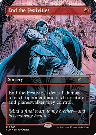 End the Festivities  [Secret Lair Drop Series] Foil