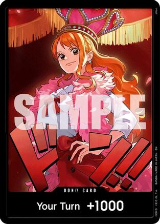 DON!! Card (Nami) - [Extra Booster: One Piece Heroines Edition]