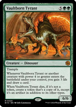 Vaultborn Tyrant  [Promo Pack: Lorwyn Eclipsed]