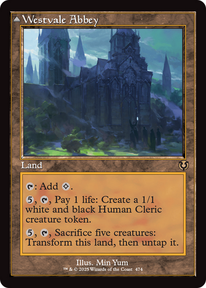 Westvale Abbey // Ormendahl, Profane Prince (Retro Frame) [Innistrad Remastered] Foil
