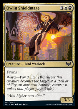 Owlin Shieldmage [Strixhaven: School of Mages] Foil
