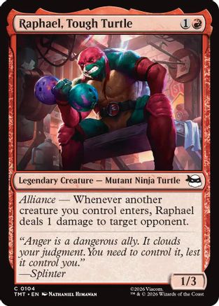 Raphael, Tough Turtle  [Teenage Mutant Ninja Turtles] Foil