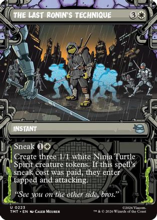 The Last Ronin's Technique (Showcase)  [Teenage Mutant Ninja Turtles]