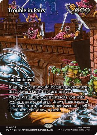 Trouble in Pairs (Borderless)  [Teenage Mutant Ninja Turtles Eternal-Legal] Foil