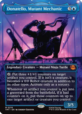 Donatello, Mutant Mechanic (Borderless)  [Teenage Mutant Ninja Turtles] Foil