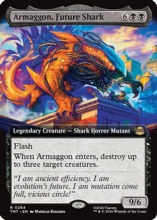 Armaggon, Future Shark (Extended Art)  [Teenage Mutant Ninja Turtles]