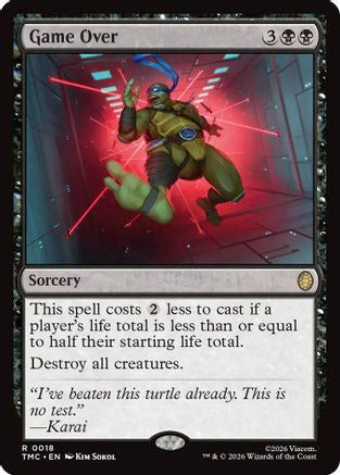 Game Over  [Commander: Teenage Mutant Ninja Turtles]
