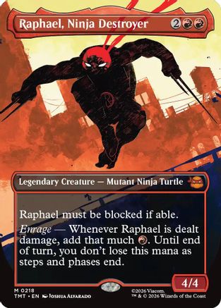 Raphael, Ninja Destroyer (Borderless)  [Teenage Mutant Ninja Turtles]