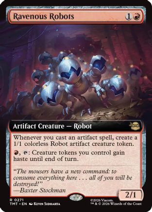 Ravenous Robots (Extended Art)  [Teenage Mutant Ninja Turtles] Foil