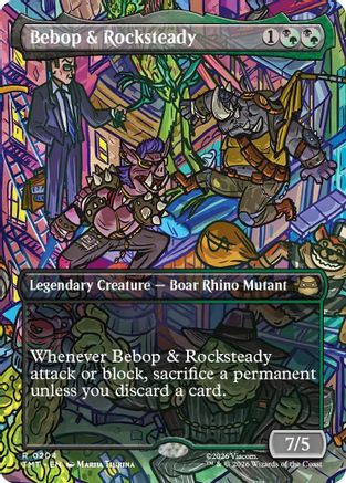 Bebop & Rocksteady (Borderless)  [Teenage Mutant Ninja Turtles]