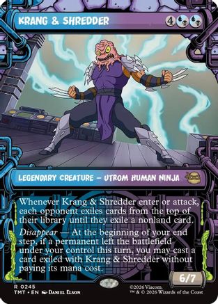 Krang & Shredder (Showcase)  [Teenage Mutant Ninja Turtles] Foil