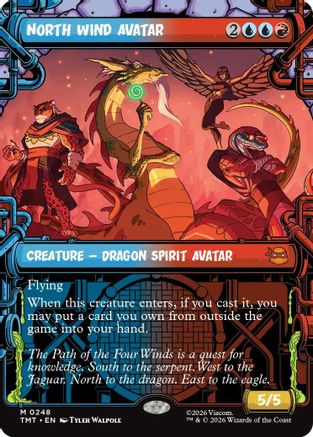 North Wind Avatar (Showcase)  [Teenage Mutant Ninja Turtles] Foil
