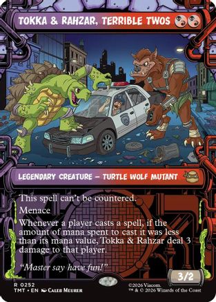 Tokka & Rahzar, Terrible Twos (Showcase)  [Teenage Mutant Ninja Turtles]