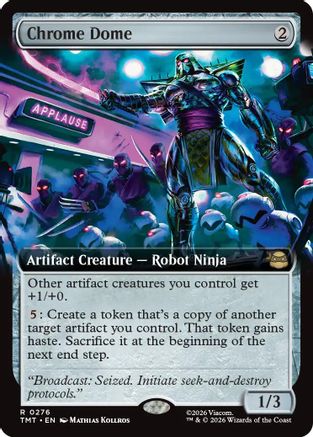 Chrome Dome (Extended Art)  [Teenage Mutant Ninja Turtles]