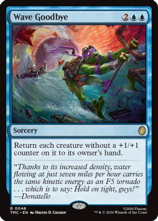 Wave Goodbye  [Commander: Teenage Mutant Ninja Turtles]