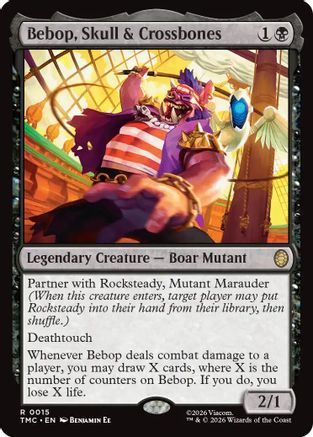 Bebop, Skull & Crossbones  [Commander: Teenage Mutant Ninja Turtles]
