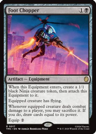 Foot Chopper  [Commander: Teenage Mutant Ninja Turtles] Foil