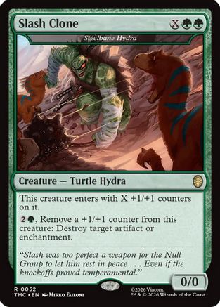 Slash Clone - Steelbane Hydra  [Commander: Teenage Mutant Ninja Turtles]